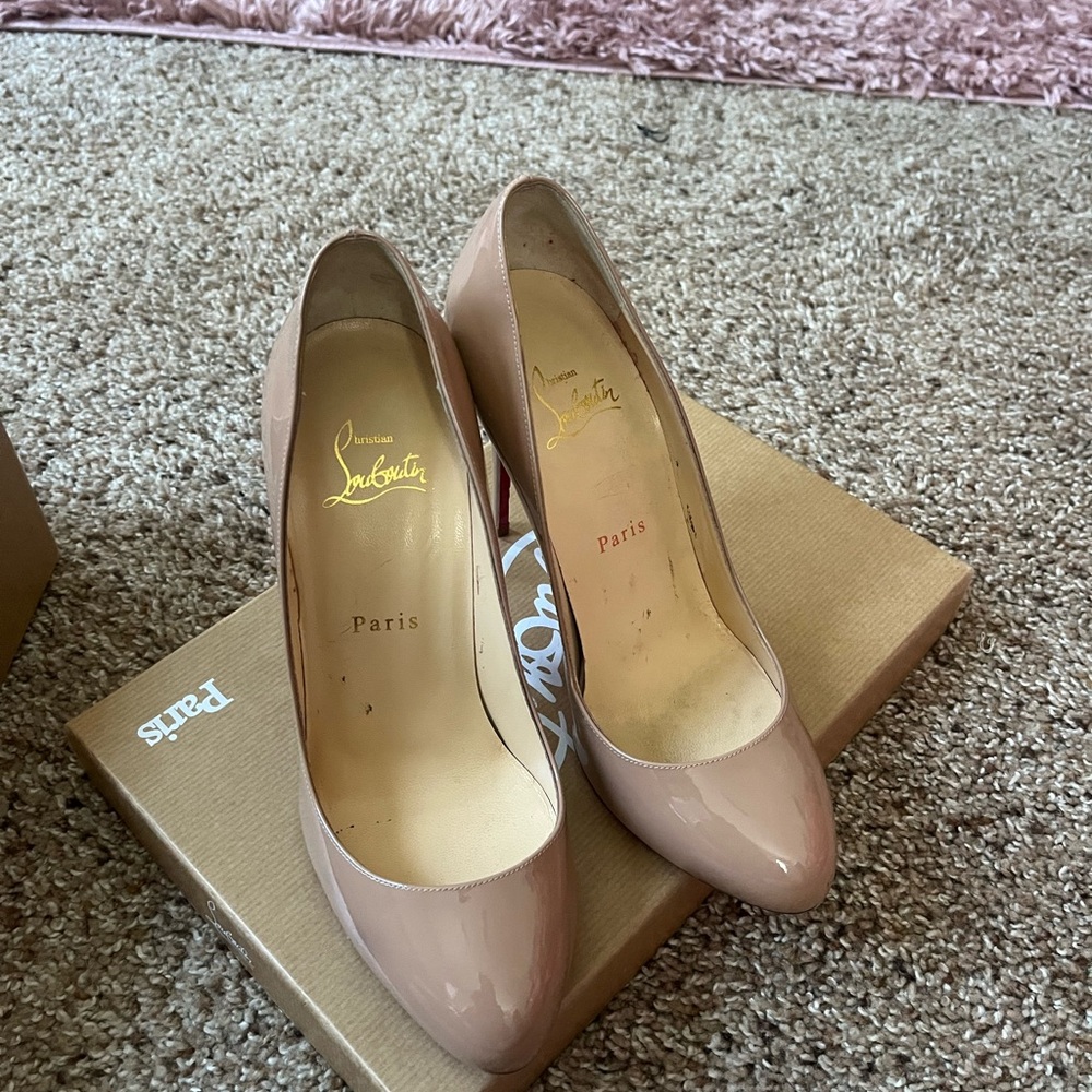Christian Louboutin Blush Pink Heels